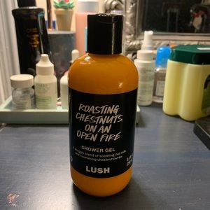 NEW Roasting Chesnuts on an Open Fire Shower Gel